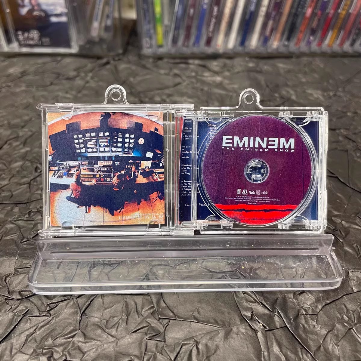 Hip hop Slim Shady MINI Music  - đánh giá và giá Street Fashion Rings