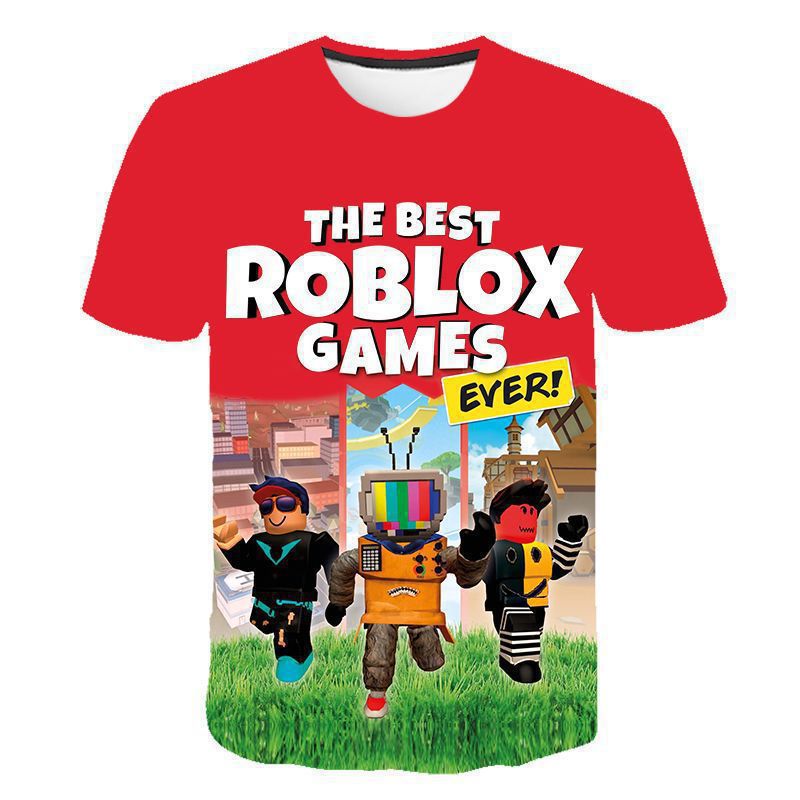 Roblox Game Kids T-Shirt Cospl - đánh giá và giá Street Fashion Roblox