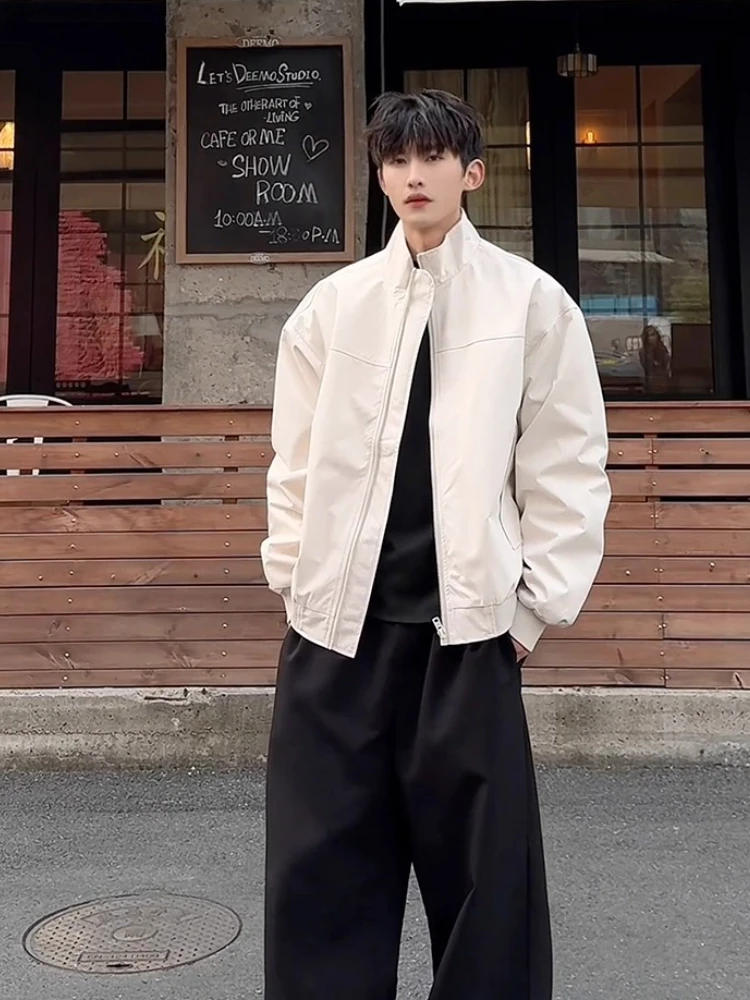 Men Solid Coach Jacket Spring  - đánh giá và giá Coach Jacket Bomber