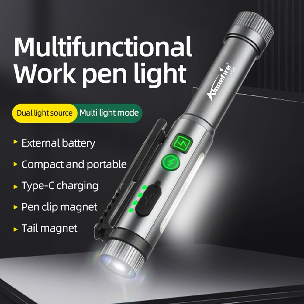 2-in-1 COB Pen Work Light LED  - đánh giá và giá Street Fashion Blog