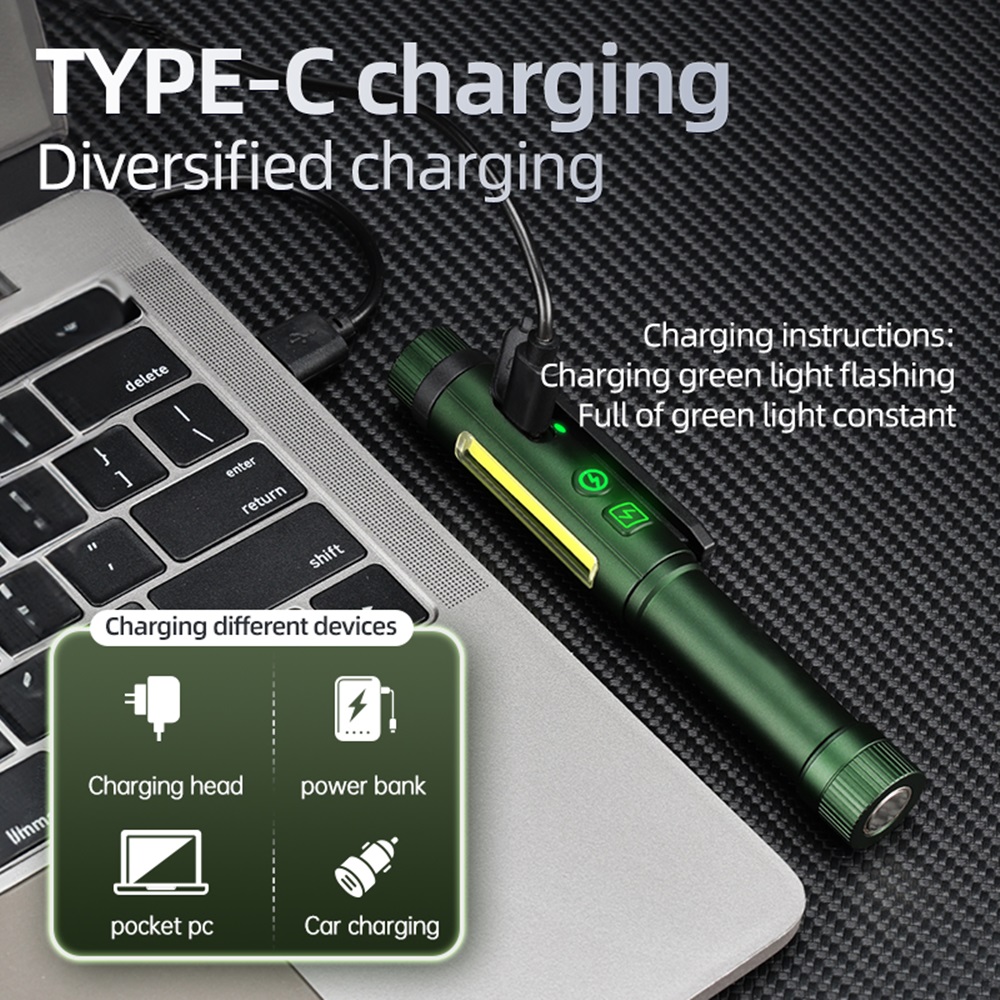 2-in-1 COB Pen Work Light LED  - đánh giá và giá Street Fashion Blog