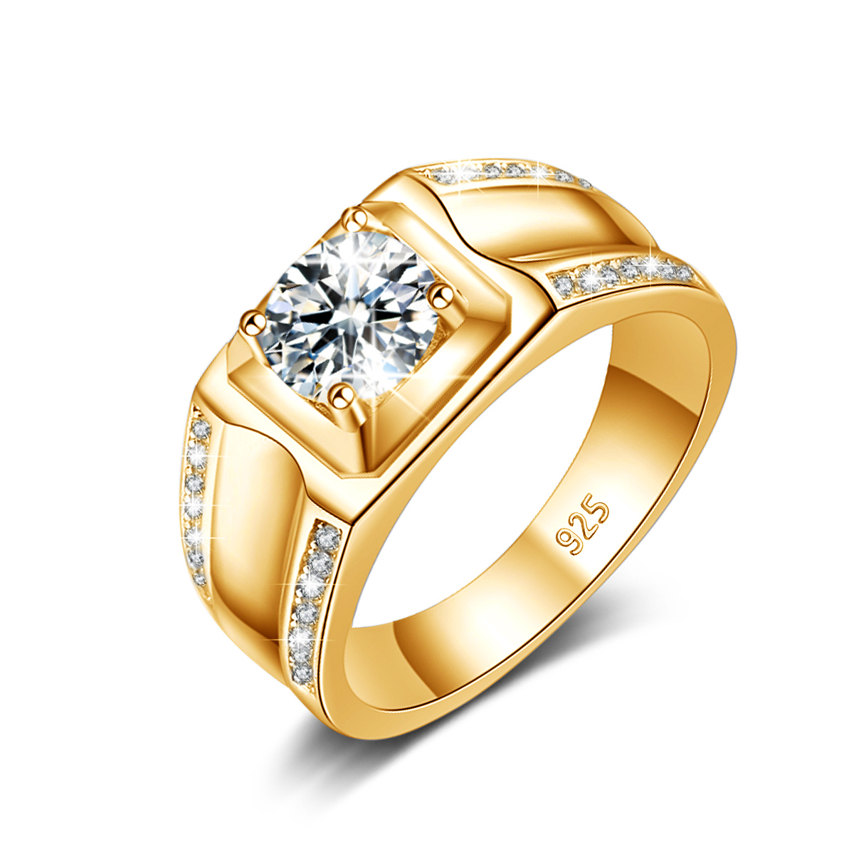 Trends 2025 Luxury Moissanite  - đánh giá và giá Street Fashion Rings