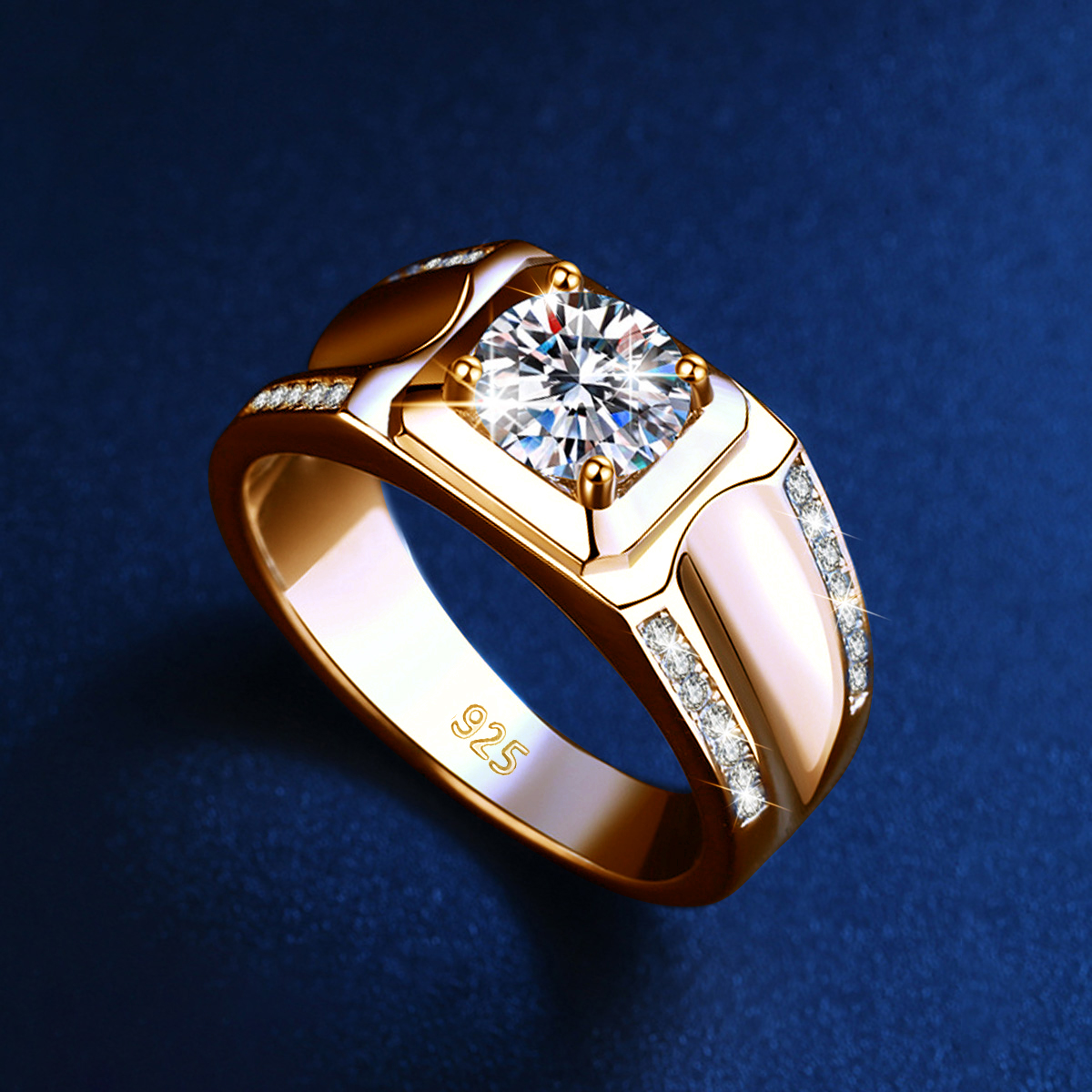 Trends 2025 Luxury Moissanite  - đánh giá và giá Street Fashion Rings