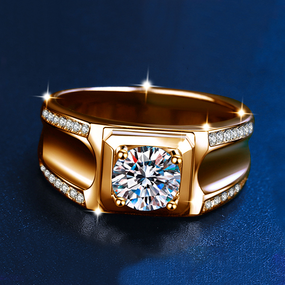 Trends 2025 Luxury Moissanite  - đánh giá và giá Street Fashion Rings
