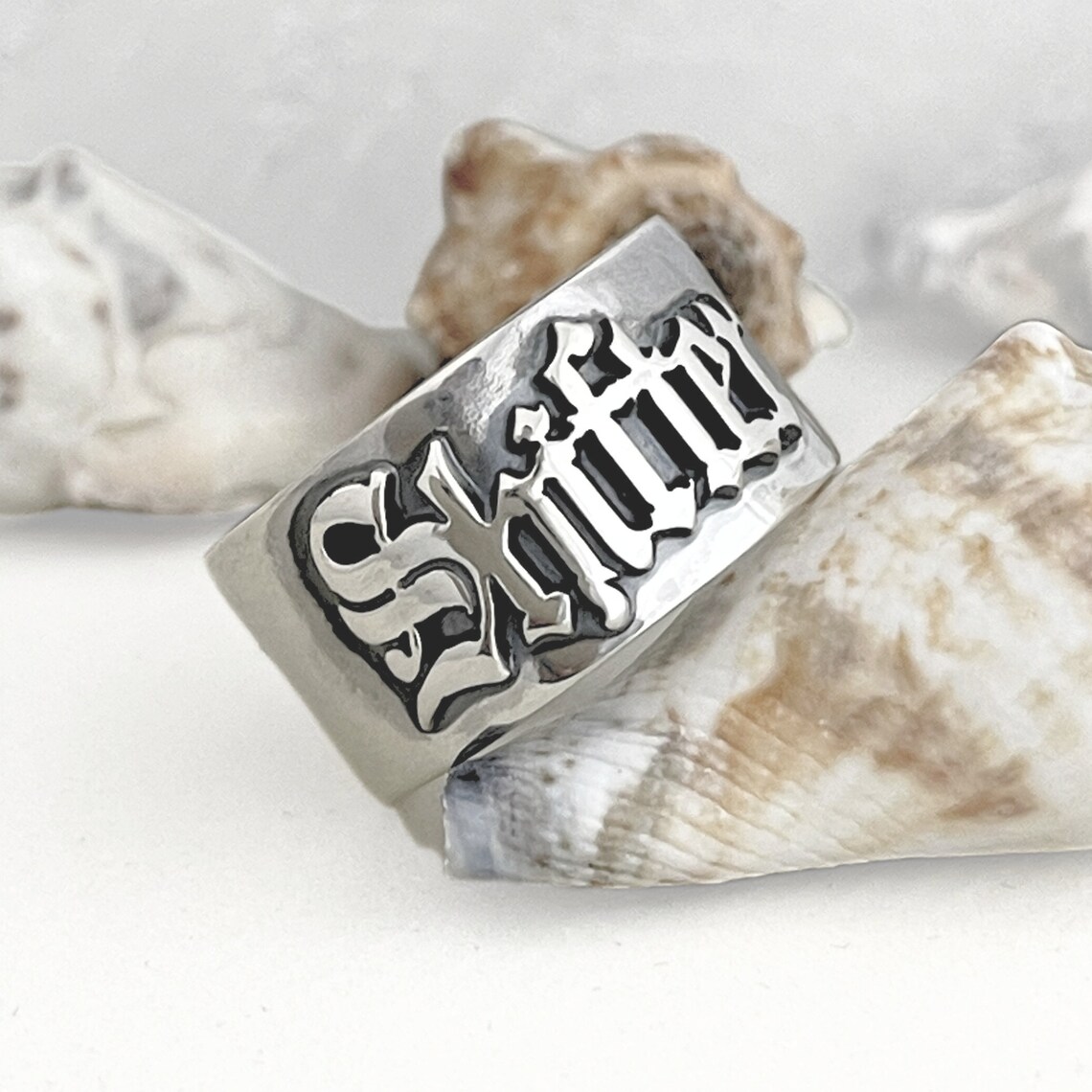 12MM Men' Gothic Rings Persona - đánh giá và giá Street Fashion Rings