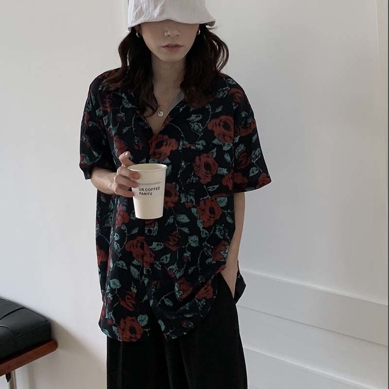 Shirts Women Retro Fashion Sum - đánh giá và giá Street Fashion Hong Kong
