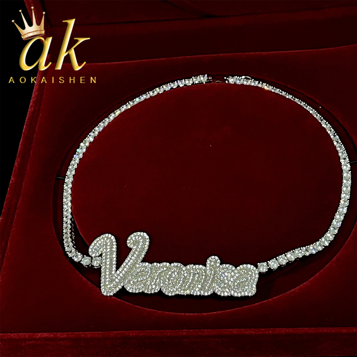 Aokaishen Custom Cursive Lette - đánh giá và giá Street Fashion Name