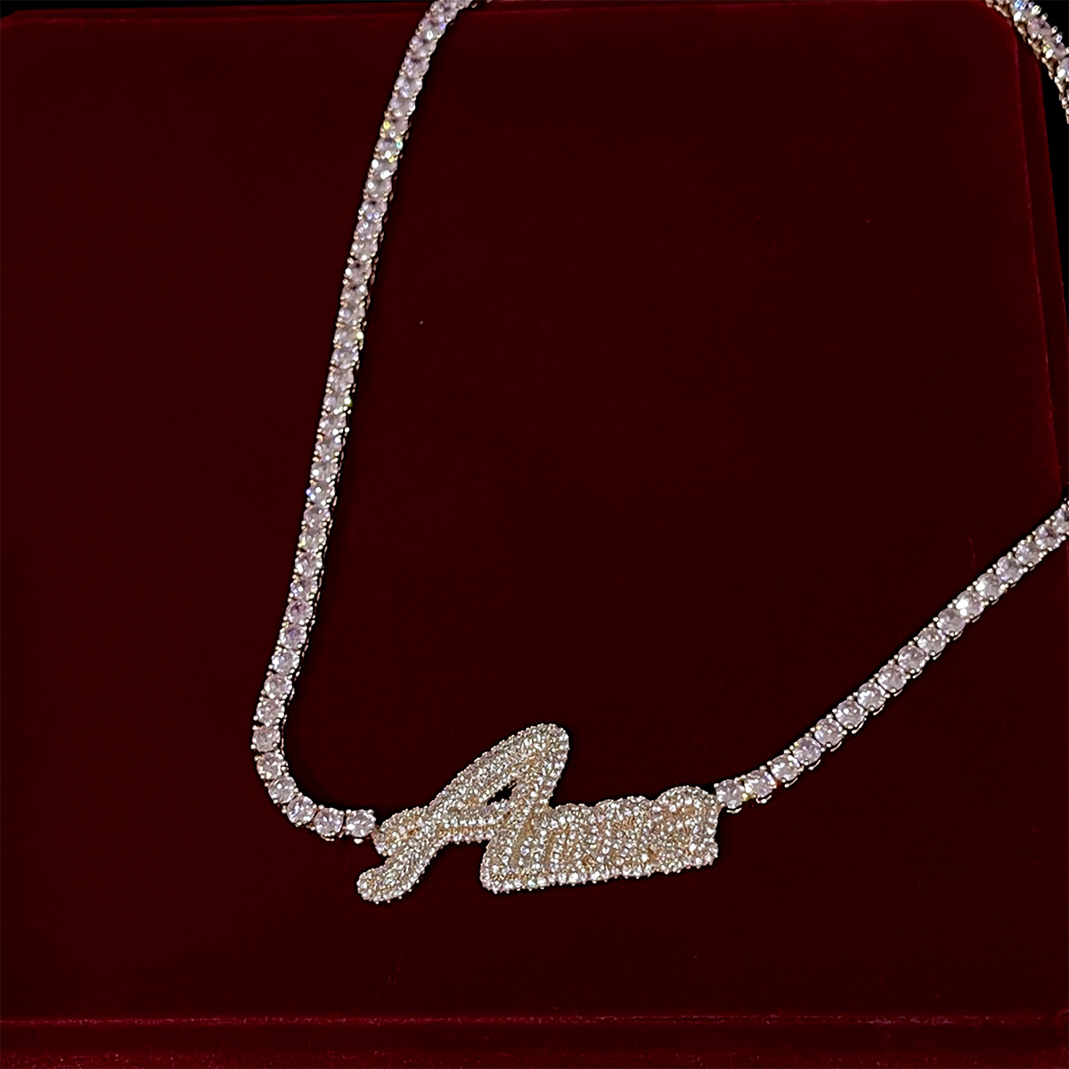 Aokaishen Custom Cursive Lette - đánh giá và giá Street Fashion Name