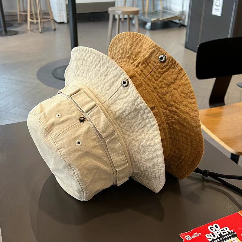 1pc Spring/Summer Retro Sun Ha - đánh giá và giá Bucket Hat Embroidered