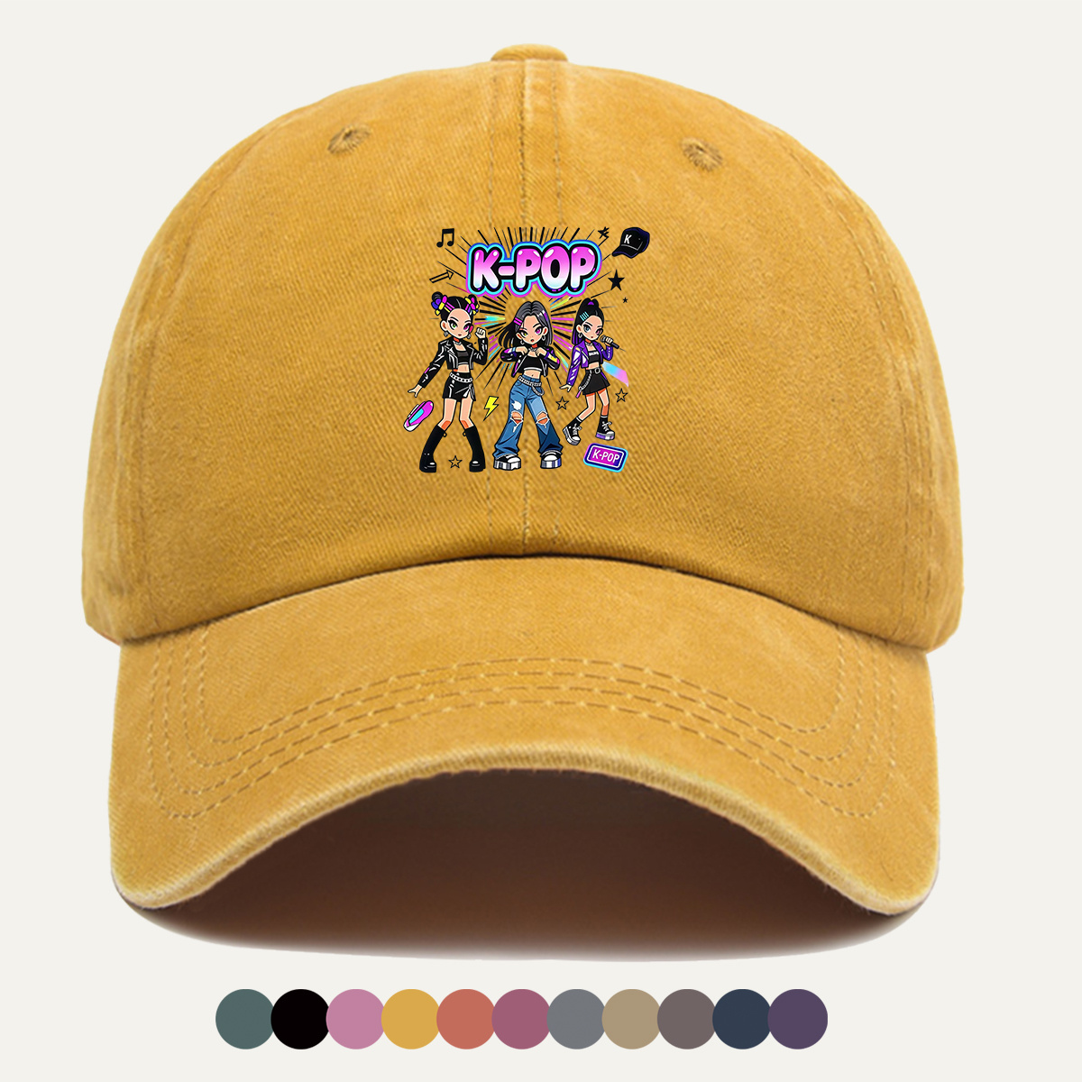 1pc K-POP Trendy Group Printed - đánh giá và giá Street Fashion Co