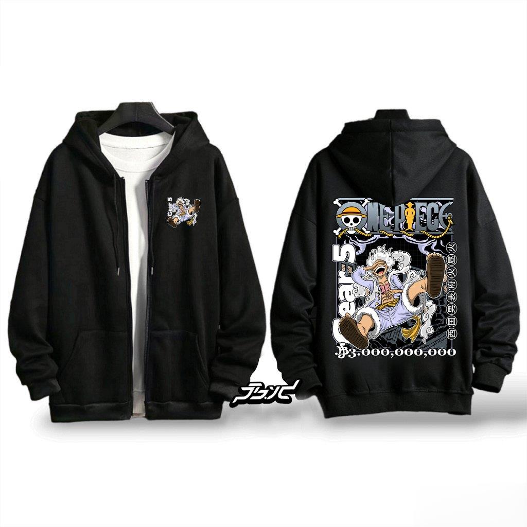 One Piece Gear 5 Luffy Anime H - đánh giá và giá Graphic Hoodie Streetwear