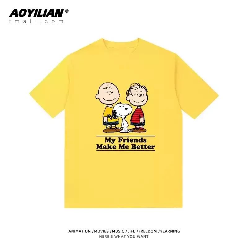 Snoopy T-shirt Charlie Brown c - đánh giá và giá Street Fashion Co