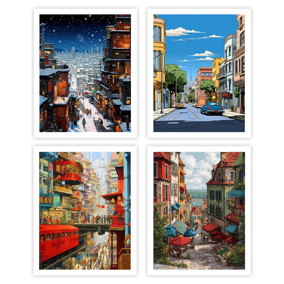 1pc frameless Painting By Numb - đánh giá và giá Street Fashion Blog