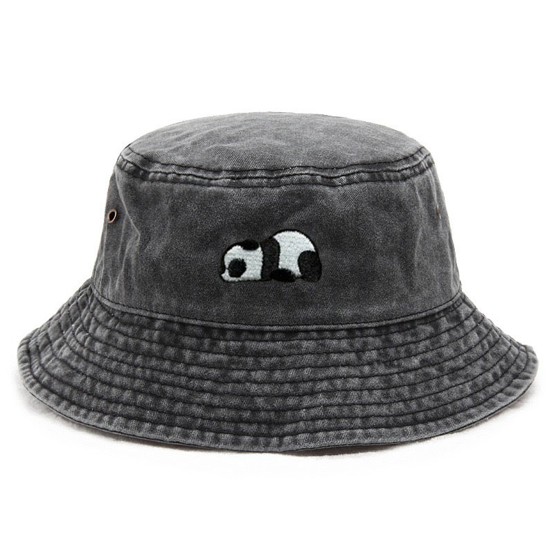 Washed Cotton Bucket Hat for M - đánh giá và giá Bucket Hat Embroidered