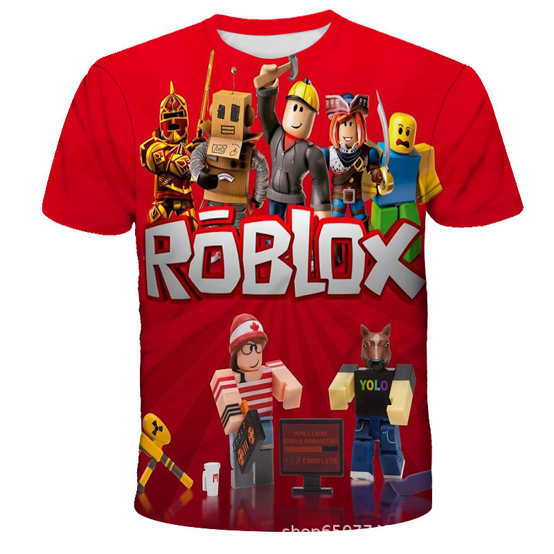 2026 Roblox kid T shirt Boys G - đánh giá và giá Street Fashion Roblox