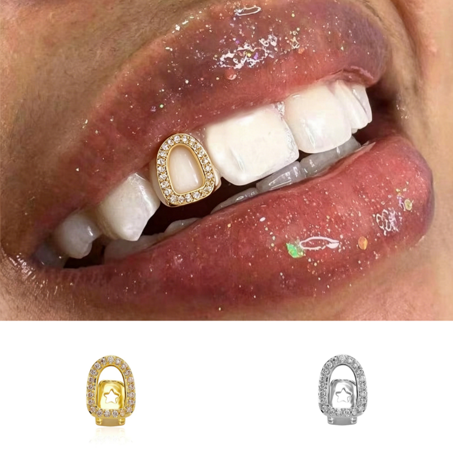 Hip Hop Single Full CZ Stone H - đánh giá và giá Street Fashion Jewelry