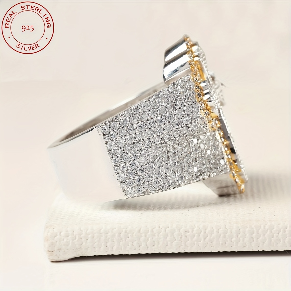 2025 New Arrival Iced Out Cros - đánh giá và giá Street Fashion Rings