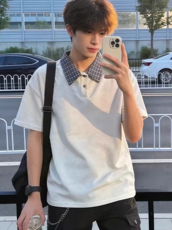 Loose Fit Summer Short Sleeve  - đánh giá và giá Street Fashion Hong Kong