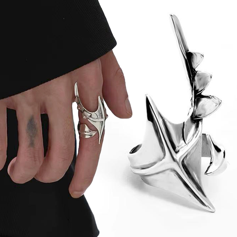 Cyberpunk Alien Irregular Ring - đánh giá và giá Street Fashion Rings