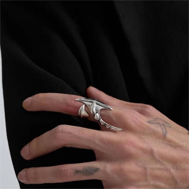 Cyberpunk Alien Irregular Ring - đánh giá và giá Street Fashion Rings