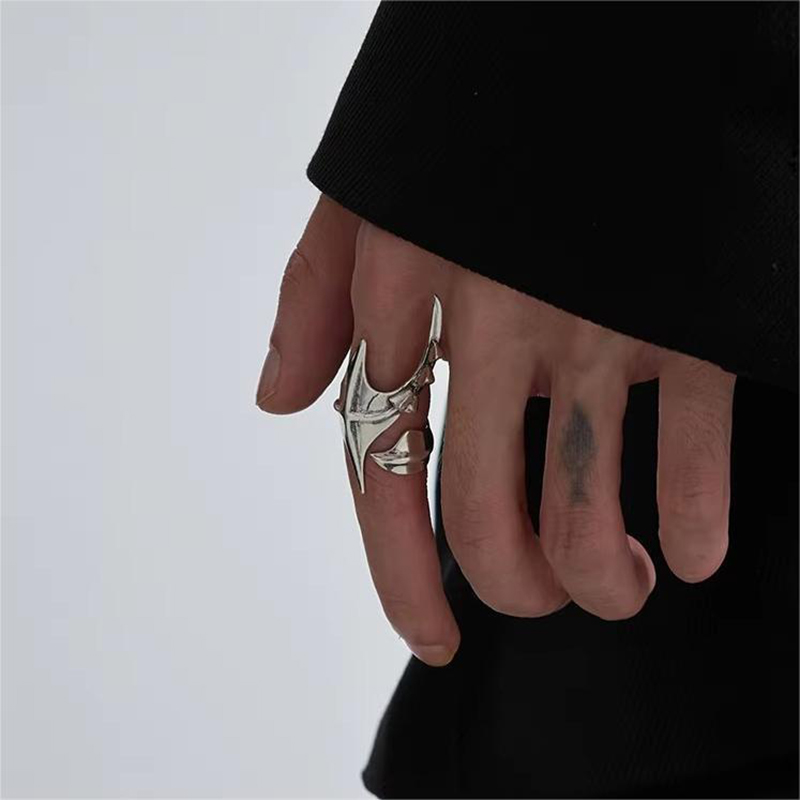 Cyberpunk Alien Irregular Ring - đánh giá và giá Street Fashion Rings